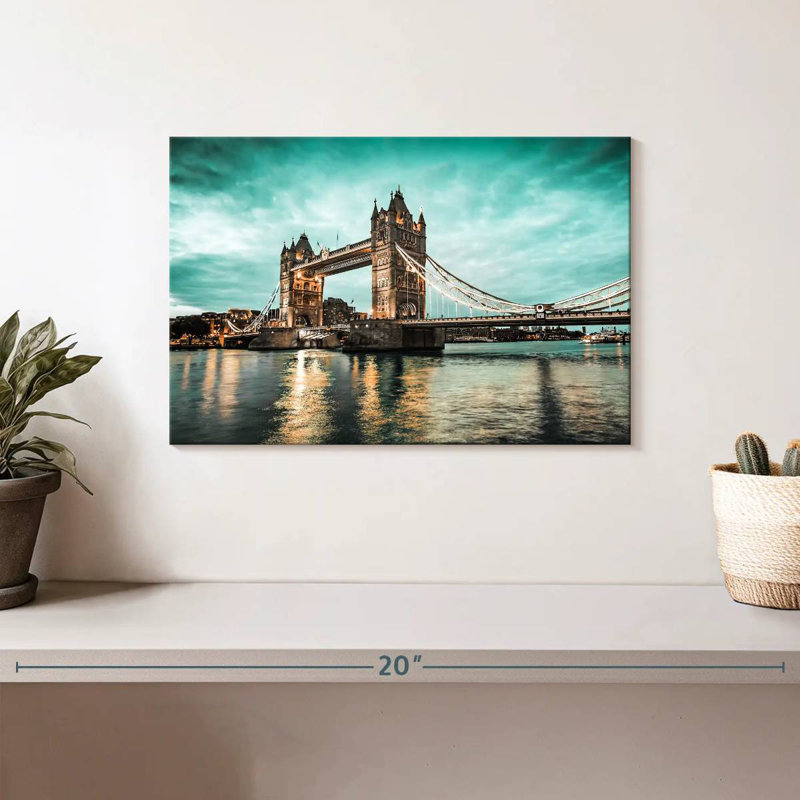 Nicci London Bridge Nightfall, H 8 po x l 12 po