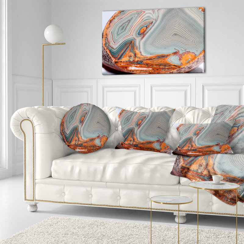 Coussin lombaire en agate