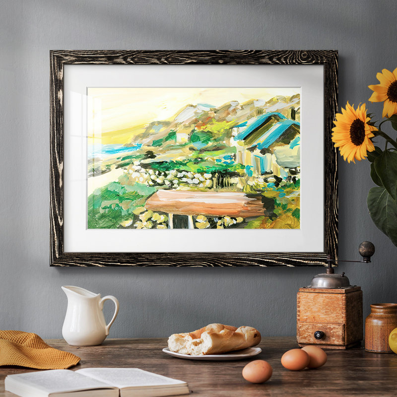 Spring Village IV, Noir, H 18 po x l 26 po x P 1,5 po