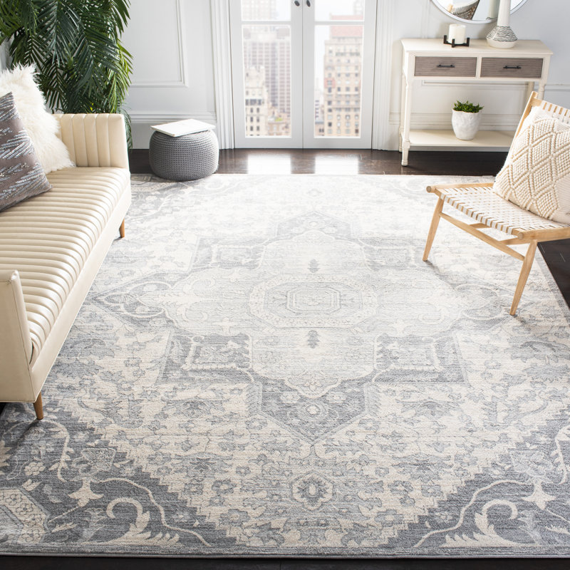 West Stockbridge Oriental Area Rug, Square 201 cm
