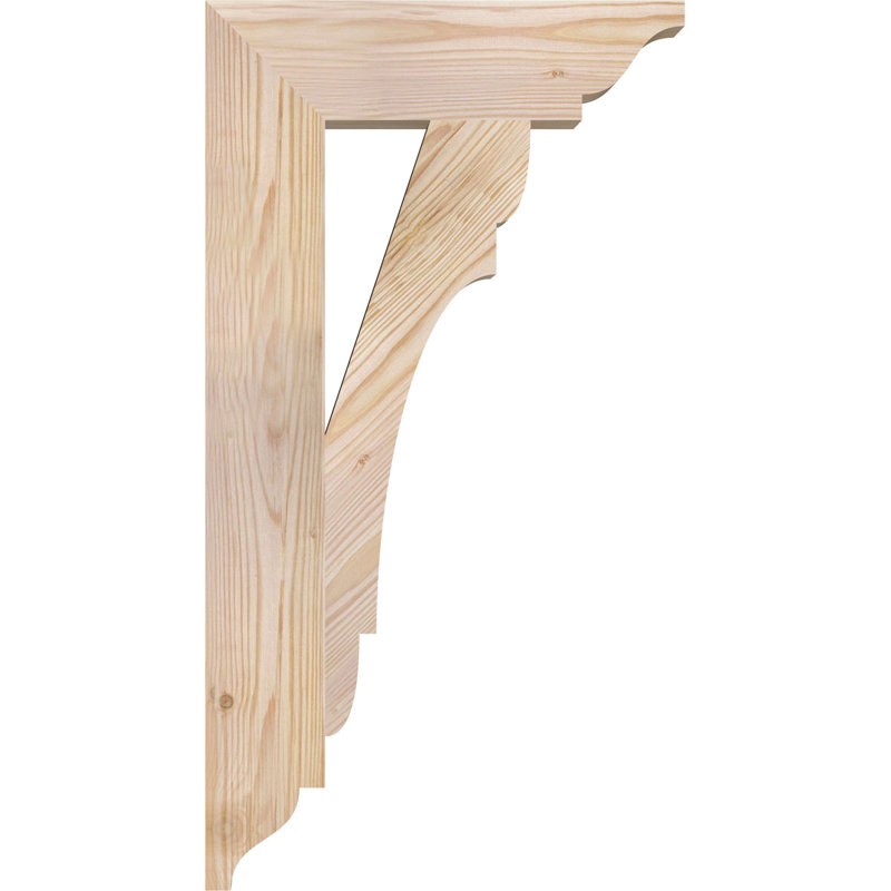 Support olympique traditionnel, Douglas (lisse), H 26 po x l 3,5 po x P 14 po