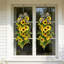 2Pack 24 po Printemps Été Teardrop Wreath