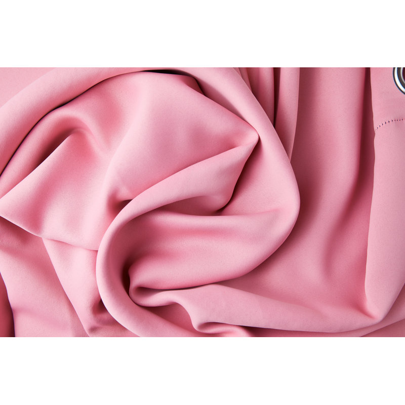 Cozine Blackout Curtain Pair, Pink, 229 W x 137 D cm