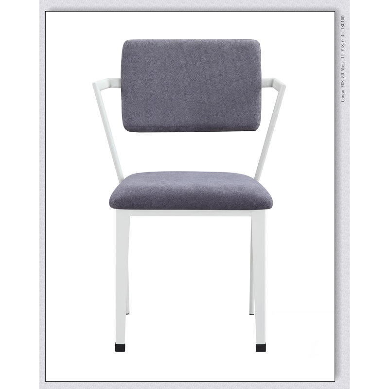 Chaise de bureau en tissu Cargo, Blanc