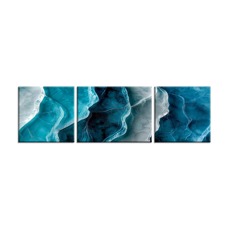 Stunning Decorative Canvas Painting Set (3 Pieces), 12 x 12 Inches (2 Pieces) & 12 x 16 Inches (1 Piece) | 50% Cotton / 50% Polyester, 100% Wooden Frame (Thickness: 0.8 Inches) | Vibrant Digital Print for Home Decor