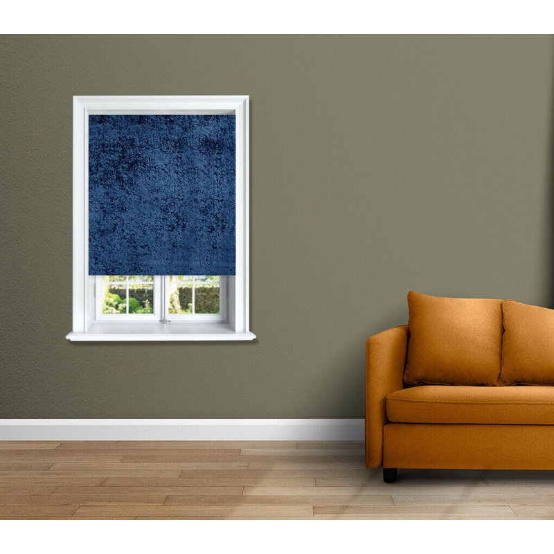 Roller Shade, Midnight Blue, 60cm W x 165cm L