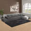 Canapé modulaire modulaire avec 6 coussins-287224322