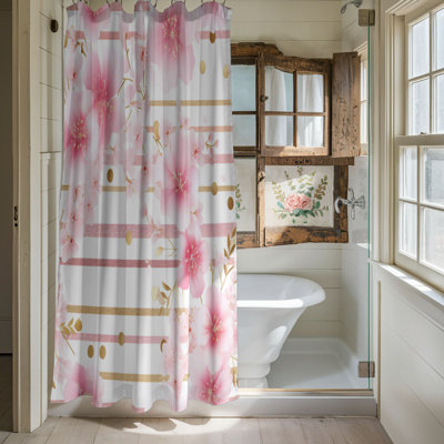Cherry Blossom - Premium Shower Curtain 86