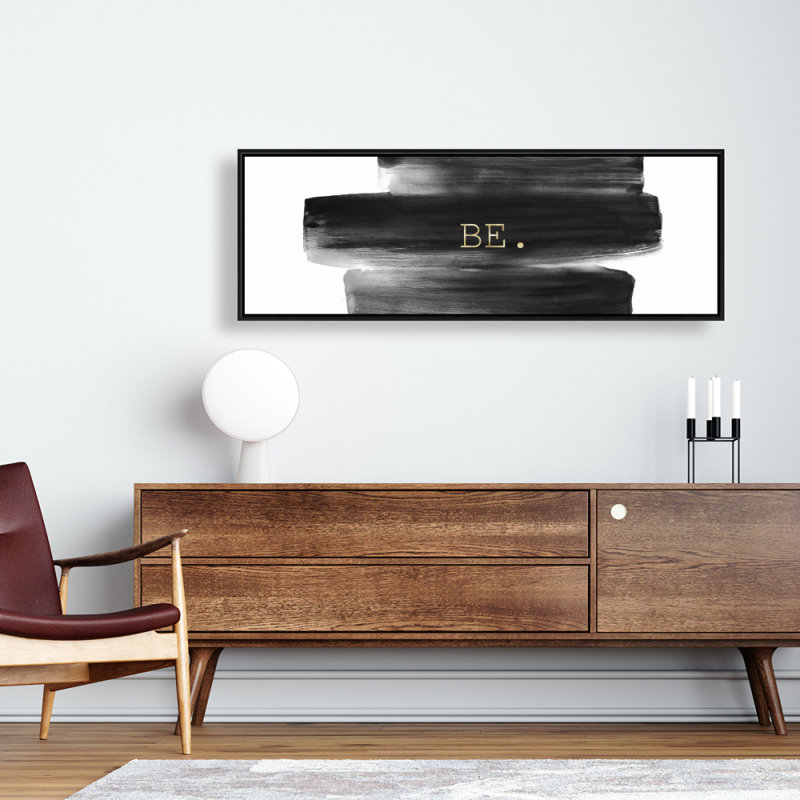 Be. Impression sur toile