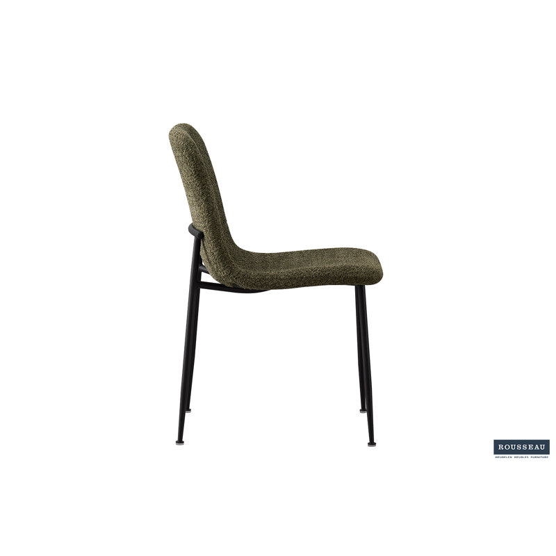 Alice Upholstered Dining Chair, Green
