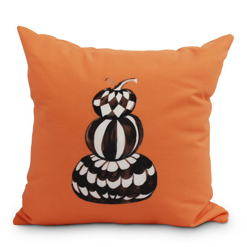Housse et insert de coussin extérieur Witches Brew Square, 16 po x 1 po, Orange