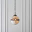 Kacey 1 - Light Bronze Sphere Pendant