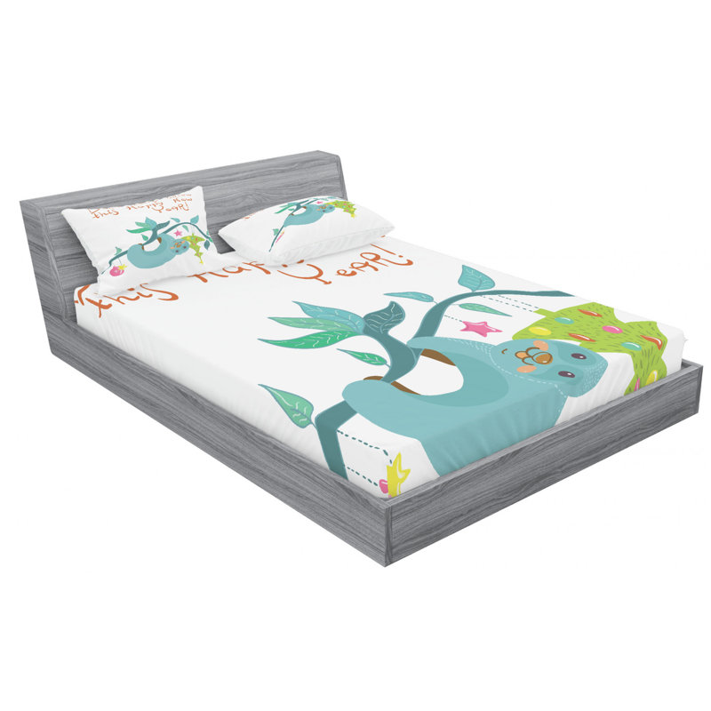 Microfiber Sheet Set, Queen Sheet Set + Fitted Sheet + 2 Pillowcases