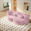 Canapé-lit moderne avec 2 coussins, canapé-lit convertible rembourré de mousse, matelas pliant pour le salon, lit d'invité, salle de jeux, aucun assemblage requis-1143622543