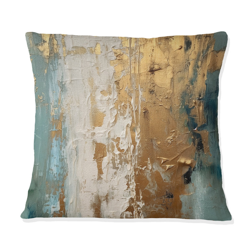 Coussin Gilded Daydreames VII - Abstract Minimalisme