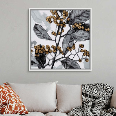 Reproduction d’art sur toile, "Holly Shadow I" par Emma Caroline