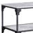 Black & Concrete Finish Kitchen Island