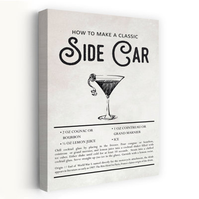 Art contemporain rétro Side Car Classic