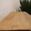 Table d'entrée en bois d'orme massif