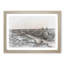 Skyline of Verona Italy in Abstract - Picture Frame Graphic Art Print-55739685-55739691