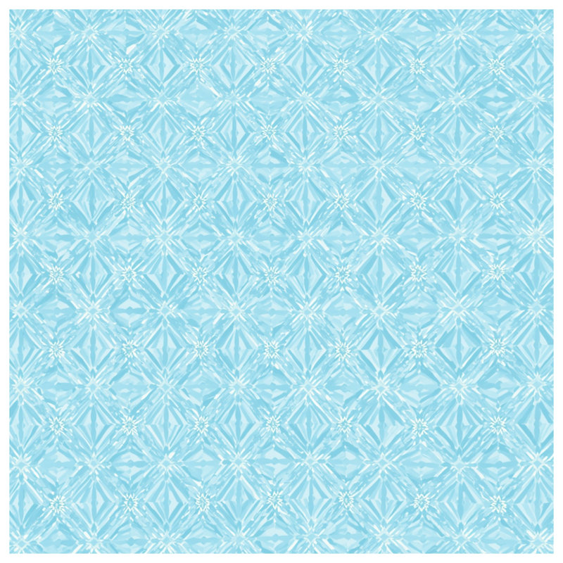 Light Blue Geometric Pattern Comforter, Twin Extra Long