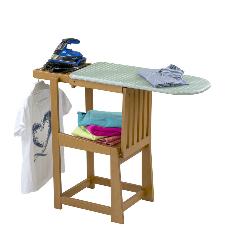 Navit Wood Freestanding Ironing Board, Cherry