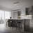 38.8" Modern Linear LED Pendant Light, Brown Finish, 5-CCT Selectable, Dimmable, Adjustable Height, 2990 Lumens