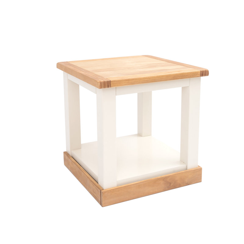 Frame End Table, Waxed