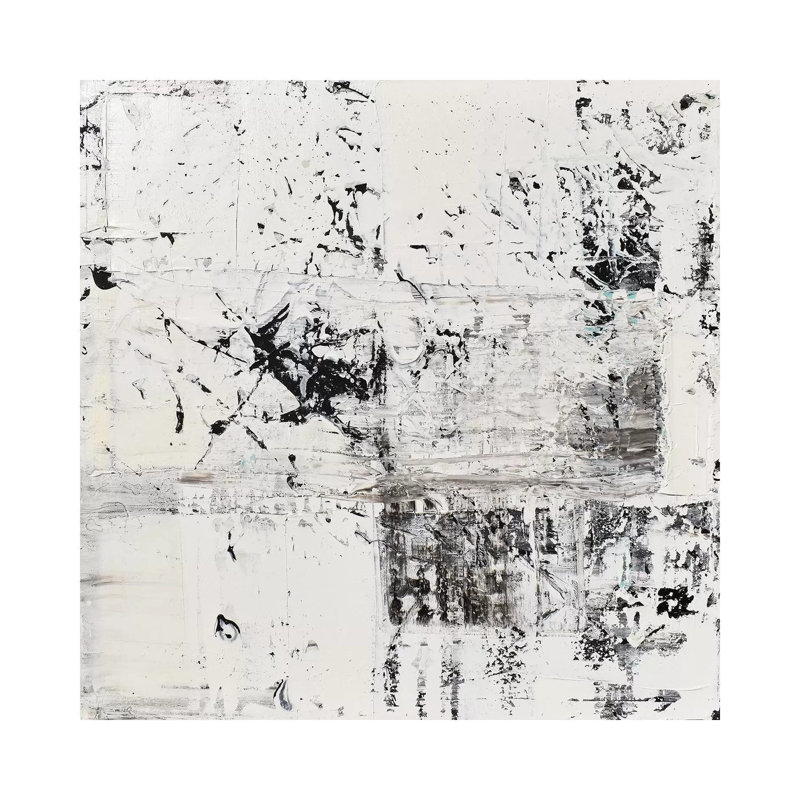 Elemental Frost by Christian Klingeler - Print on Canvas, Wrapped Canvas, 66.04cm H x 66.04cm W x 3.81cm D
