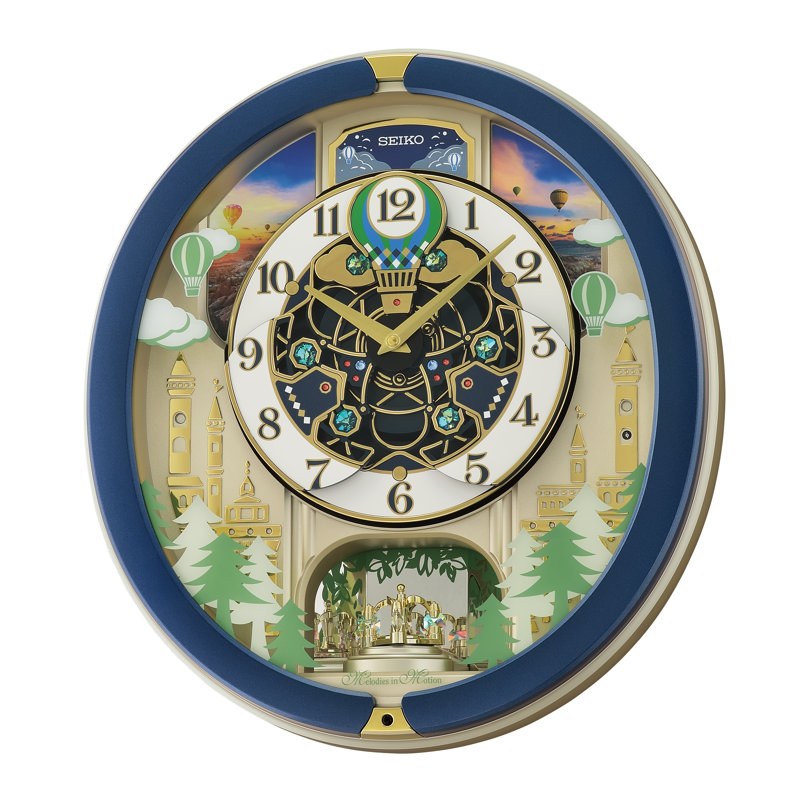 Seiko QXM398LRH MIM-Wall, Quartz, Blue