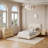 Soft Cream Style Boucle Cloud Bed-5161066-7572741