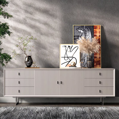 Minimalist light luxury design sense TV cabinet