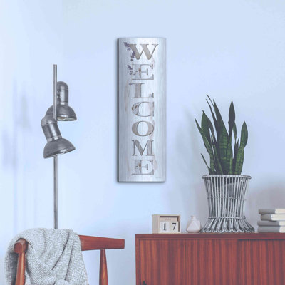 'Welcome' by Susie Boyer, Metal Wal