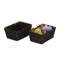 Braided Hyacinth & Iron Handwoven Basket Set