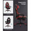 17 Stories Adjustable Faux Leather Swiveling PC & Racing Game Chair-1130602998