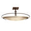 Mackintosh 2 - Light 23.6" Simple Bowl Semi Flush Mount-6337748