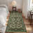 2x6 Area Rugs for Living Room Vintage Gothic Snake Rug with Non Slip Backing, Non Shedding Low Pile Washable Rug Stain Resistant Foldable Mats for Dining Room, Bedroom, Office-906174375-906174378