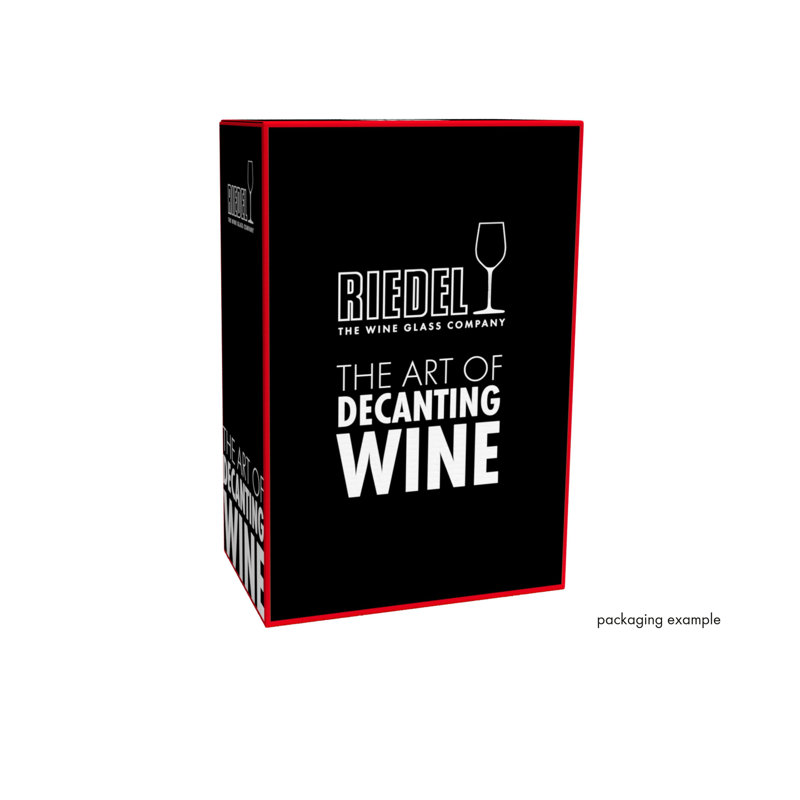 RIEDEL 2011/04S1 Curly Decanter, 49.38 Fluid Ounces Capacity, Single Pack, Clear
