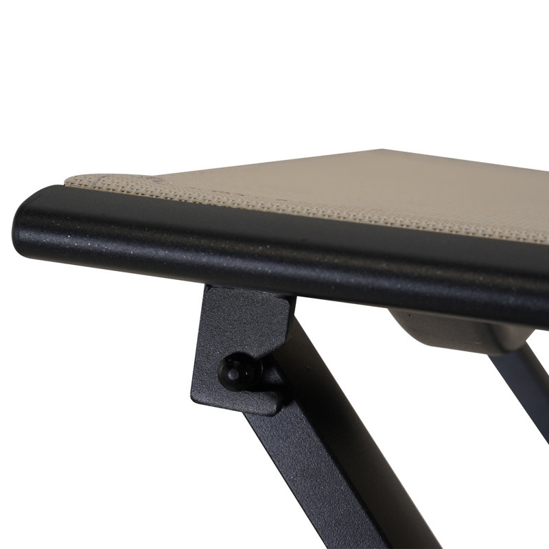 Bochum Aluminium Outdoor Ottoman, Beige