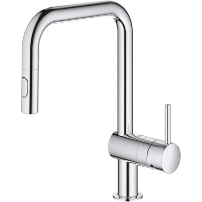 Minta® Dual Spray Pull Down Touch Single Handle Kitchen Faucet with Accessories