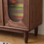 Buffet décoratif rétro en verre minimaliste