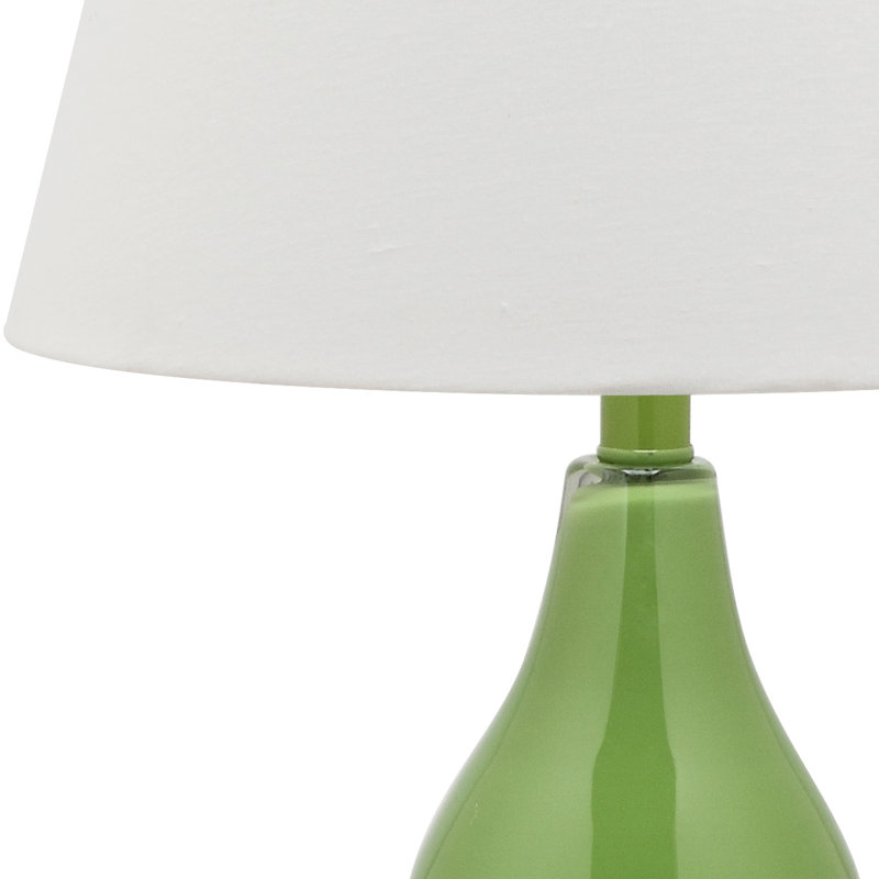 Moriarty Ceramic Table Lamp, Fern Green