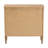 bali & pari Karmel Chest - 3-Drawer Storage Chest with Curved Front and Tapered Legs for Bedroom