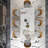 Modern Dining Table Set With 94.5'' Extendable Faux Marble Top And 8 Faux Leather Dining Chairs-124911243-124911244
