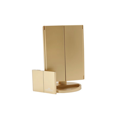 Ensemble de miroirs de maquillage à trois volets Touch and Go