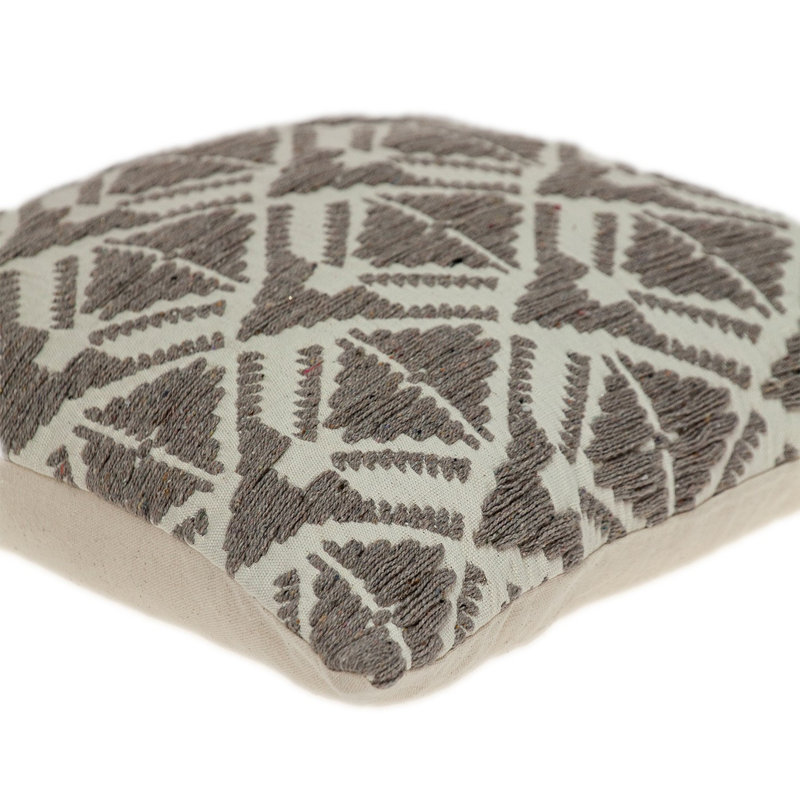Parkland Collection Karim Transitional Beige Throw Pillow