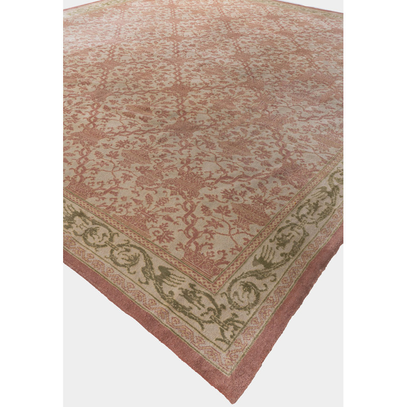 One-of-a-Kind 12'5 X 14'2 Hand Knotted Area Rug