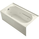 Devonshire 60" x 32" Alcove Whirlpool Acrylic Bathtub