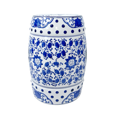 Chinese style ceramic stool