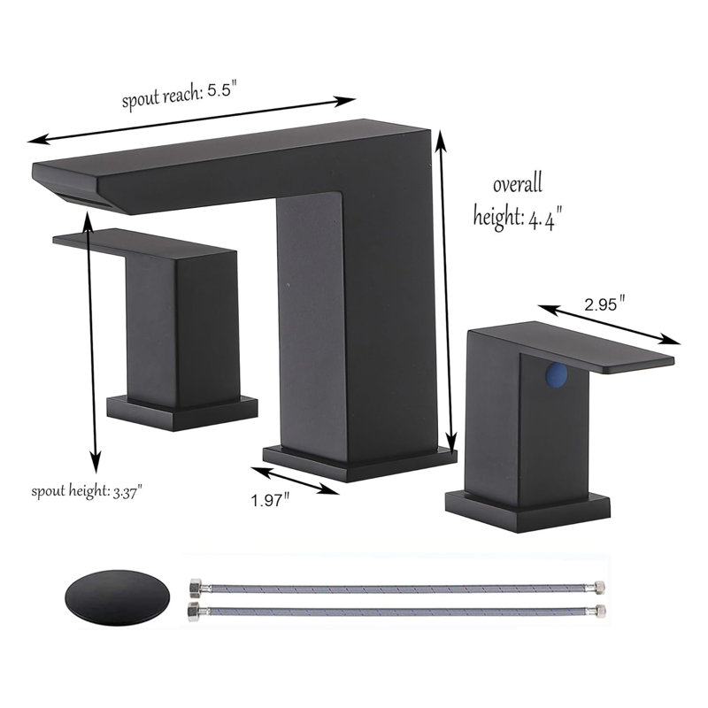 Widespread Bathroom Faucet